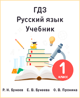 Русский язык 1 класс Бунеев